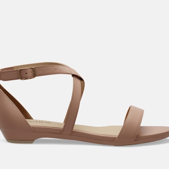 CONVERTIBLE HEEL - Pashion 1.0 The Sandal - Latte Leather Stiletto 4 Inch - Picture 5 of 7